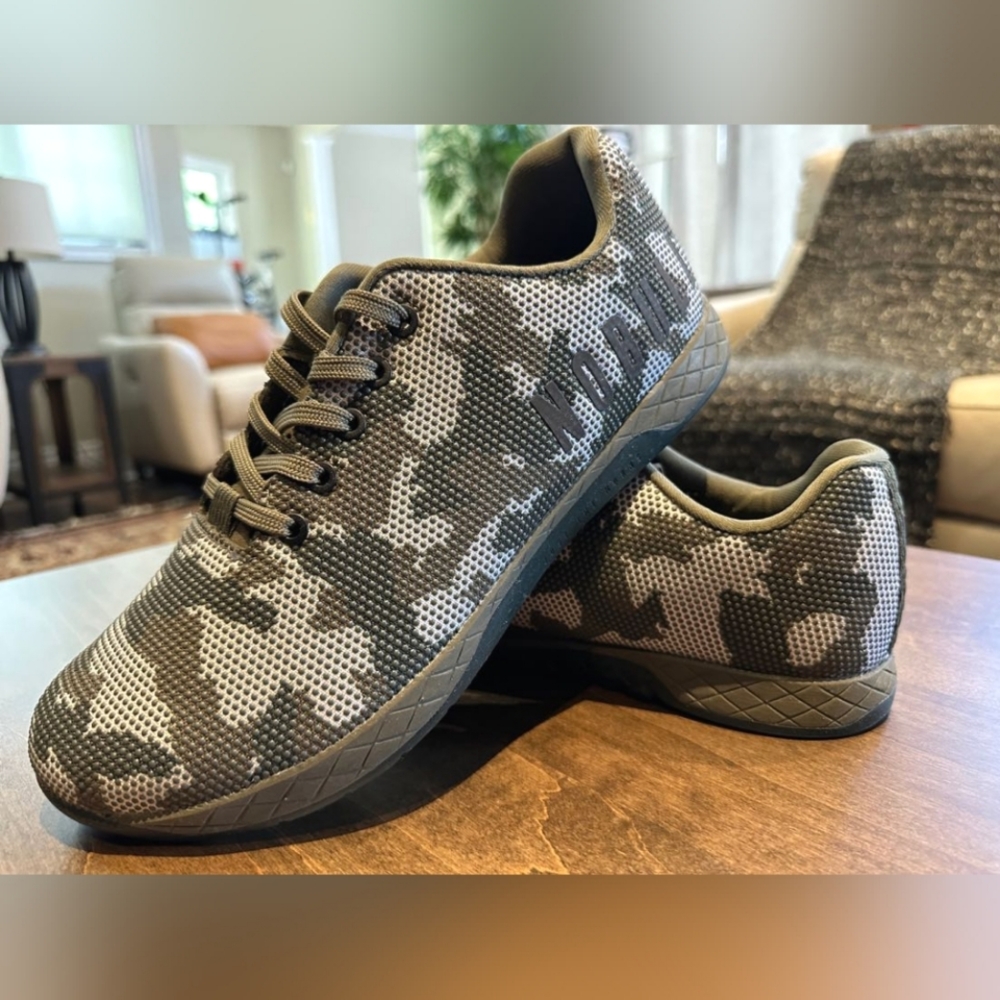 NWOT NOBULL Woodland Camo Low-Top Sneakers 👟- US 11.5, Brown/Green